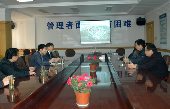 江苏省级生态园区创建评估小组来江苏聚鑫汇电缆集团调研