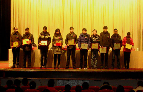 江苏聚鑫汇电缆集团2010年度优秀员工