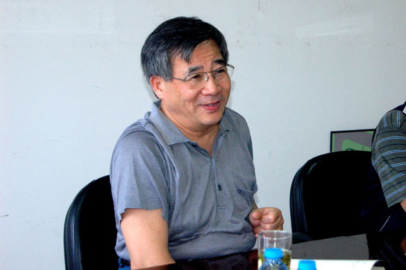 原机械工业部副部长孙昌基来聚鑫汇集团视察