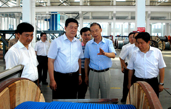 常州市代市长姚晓东一行来聚鑫汇集团视察
