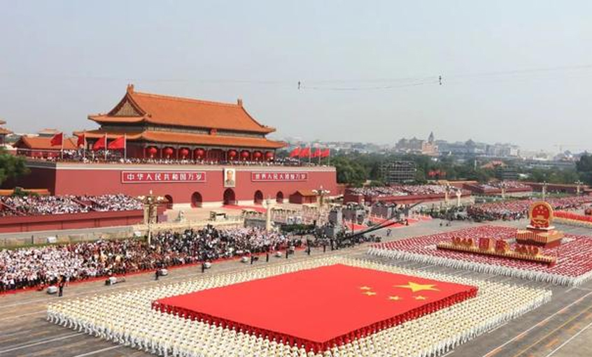 2019年，令聚鑫汇自豪的一件事——服务国庆70周年大阅兵及联欢活动