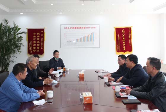 常州市人大常委会副主任盛建良一行来聚鑫汇调研复工复产情况