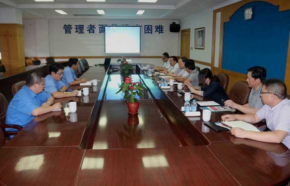 省经信委电力能源处领导一行来聚鑫汇电缆调研