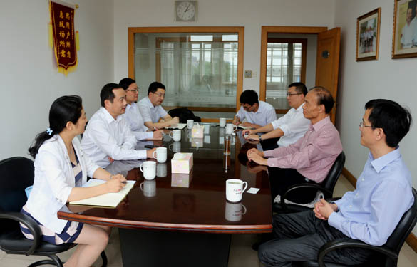 2015年6月4日，中国银行常州分行行长程祥一行来聚鑫汇电缆调研