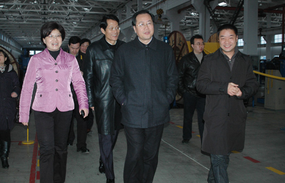 江苏省发展和改革委员会主任、党组书记毛伟明来聚鑫汇集团视察