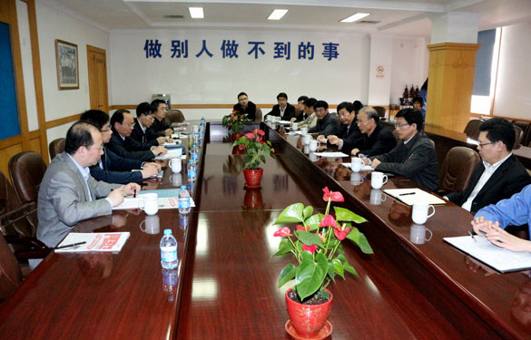 省质监局局长刘大旺一行来聚鑫汇集团调研指导