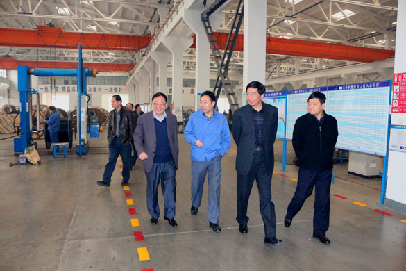 辽宁省县域经济工作领导小组一行来聚鑫汇集团考察