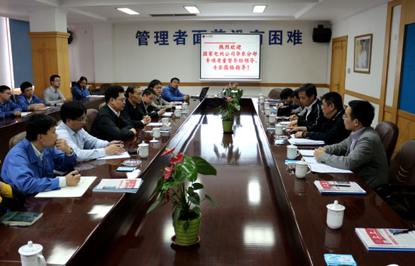 聚鑫汇集团顺利通过国家电网公司专项质量督导组督查
