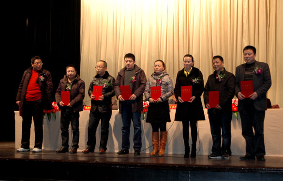 江苏聚鑫汇电缆集团2011年度销售标兵