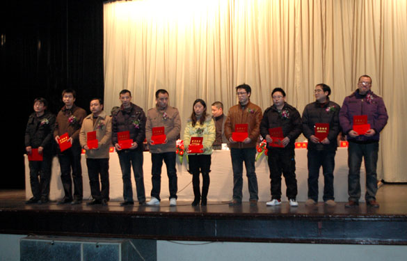 江苏聚鑫汇电缆集团2011年度岗位能手