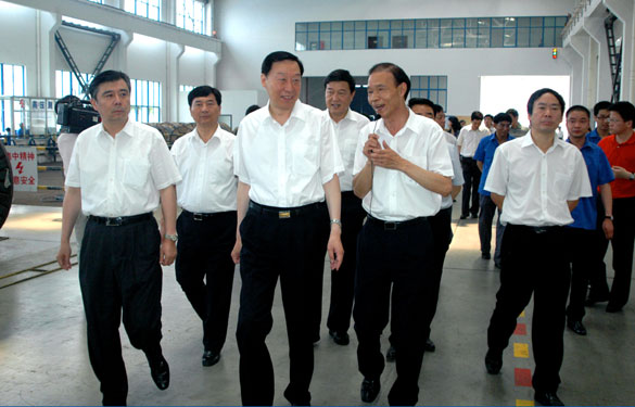 江苏省委书记罗志军来聚鑫汇集团视察