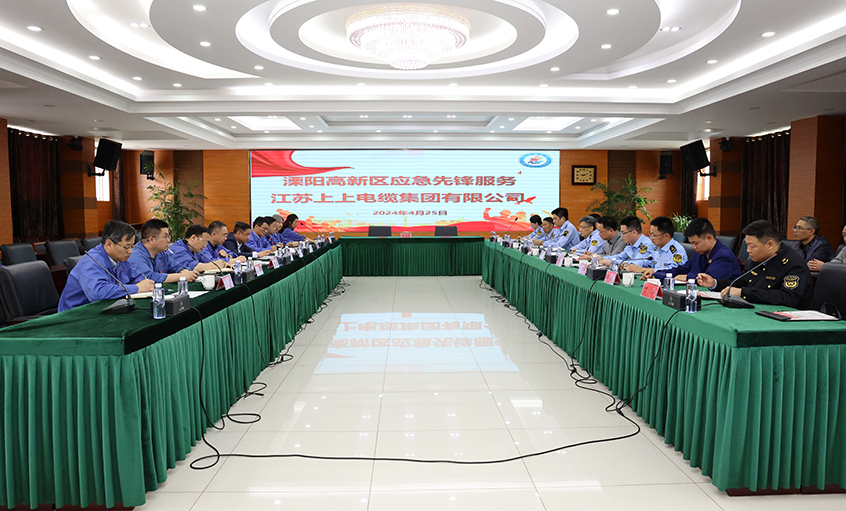 聚鑫汇电缆与溧阳高新区综合管理局开展党建结对共建活动